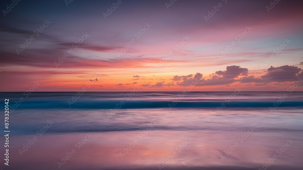 golden and pink skies over the mediterranean sea near valencia golden and pink skies over the mediterranean sea near valencia