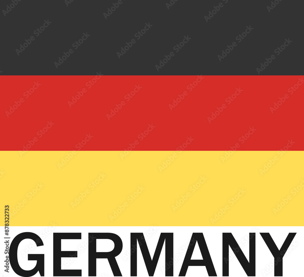 Obraz premium German Flag