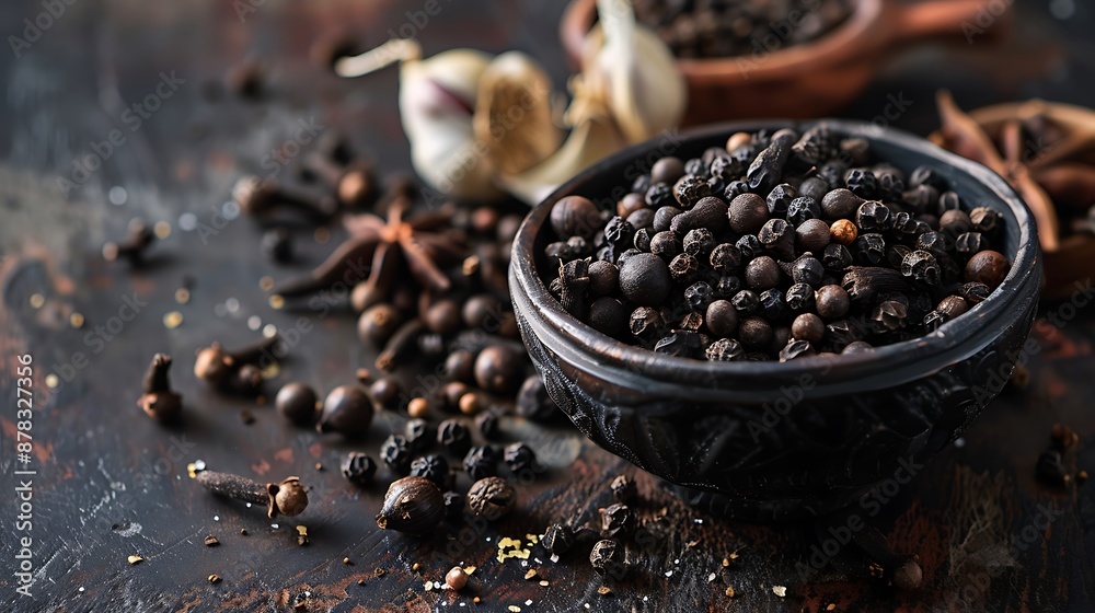 Black clove that has aging rich in anti oxidants is a tasty dish Black clove that has aging rich in anti oxidants is a tasty dish