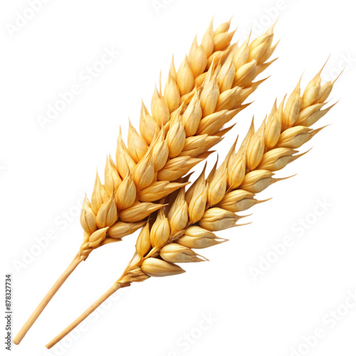 Wheat isolated