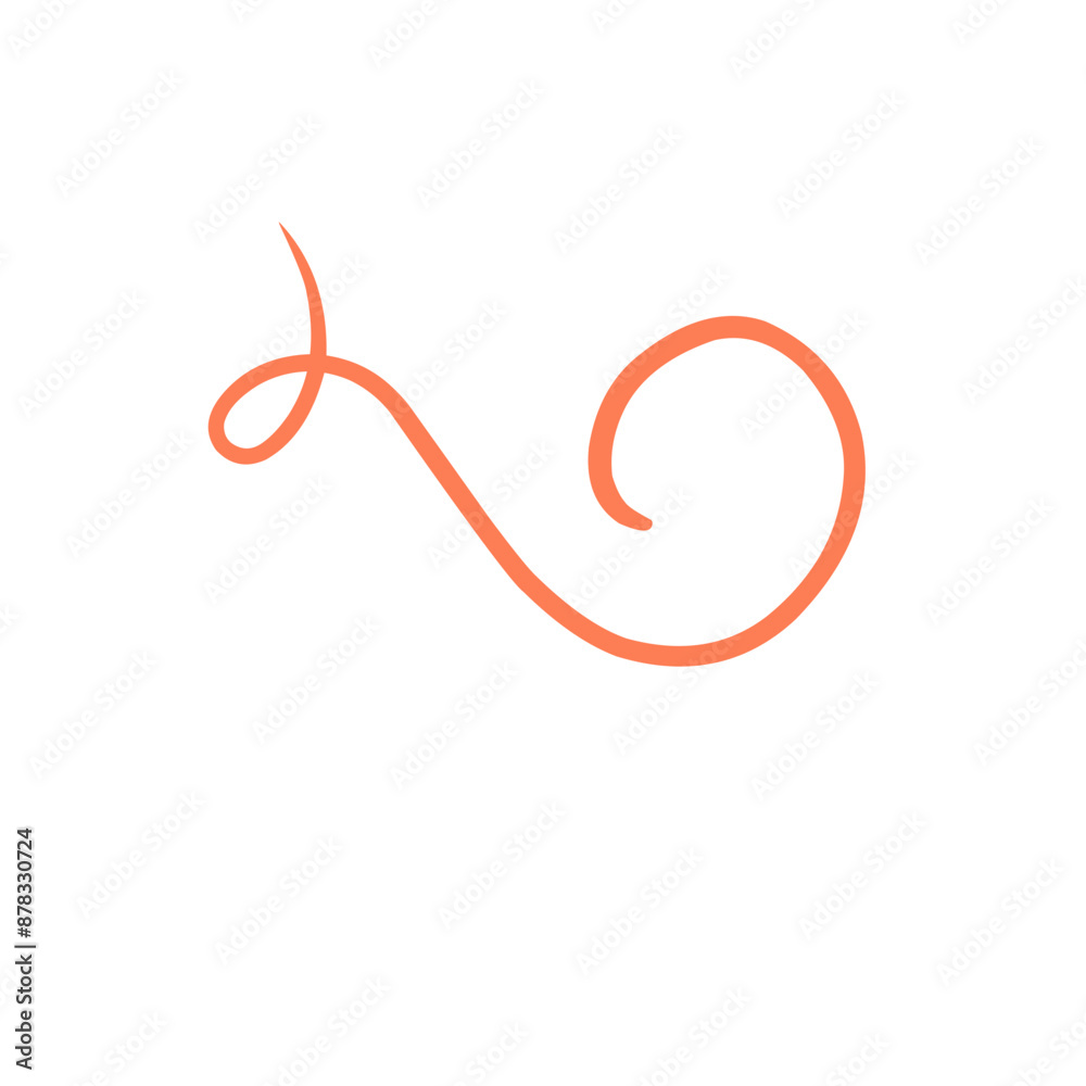 Calligraphic swirl flourish collection Calligraphic swirl flourish collection