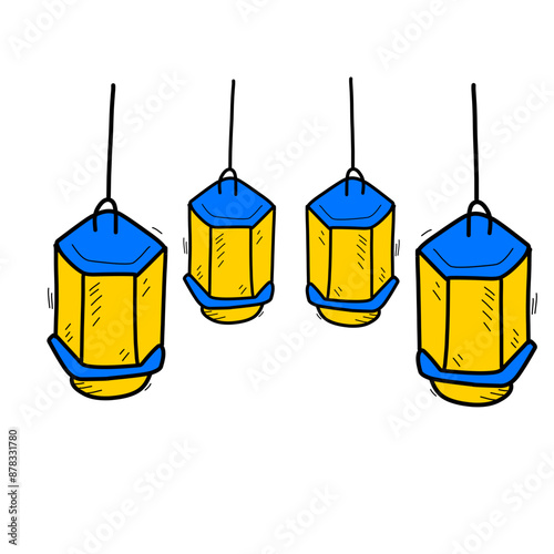 street light icon symbol template for graphic and web design collection logo vector illustration
