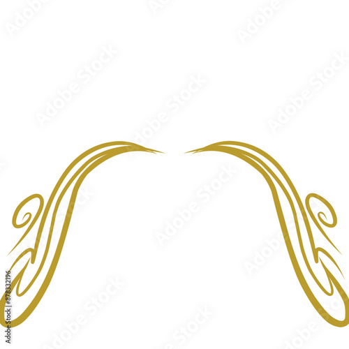 Vintage style dividers collection. Decorative vector elements set.