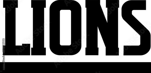Lions Graphic
