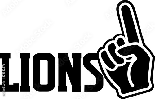 Lions Graphic