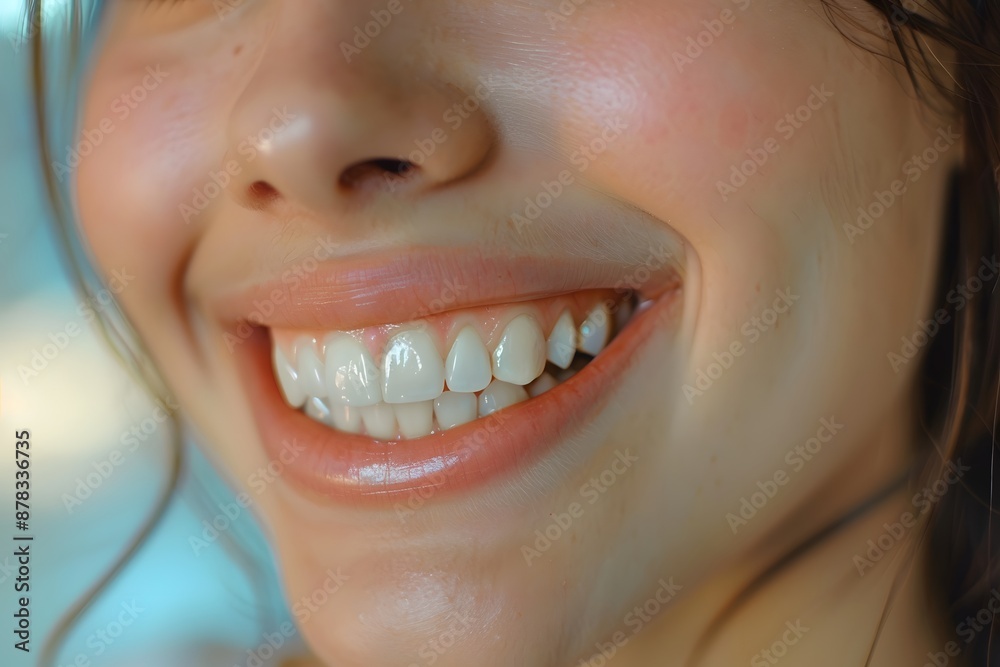 Close-Up of a Bright, Healthy Smile Close-Up of a Bright, Healthy Smile