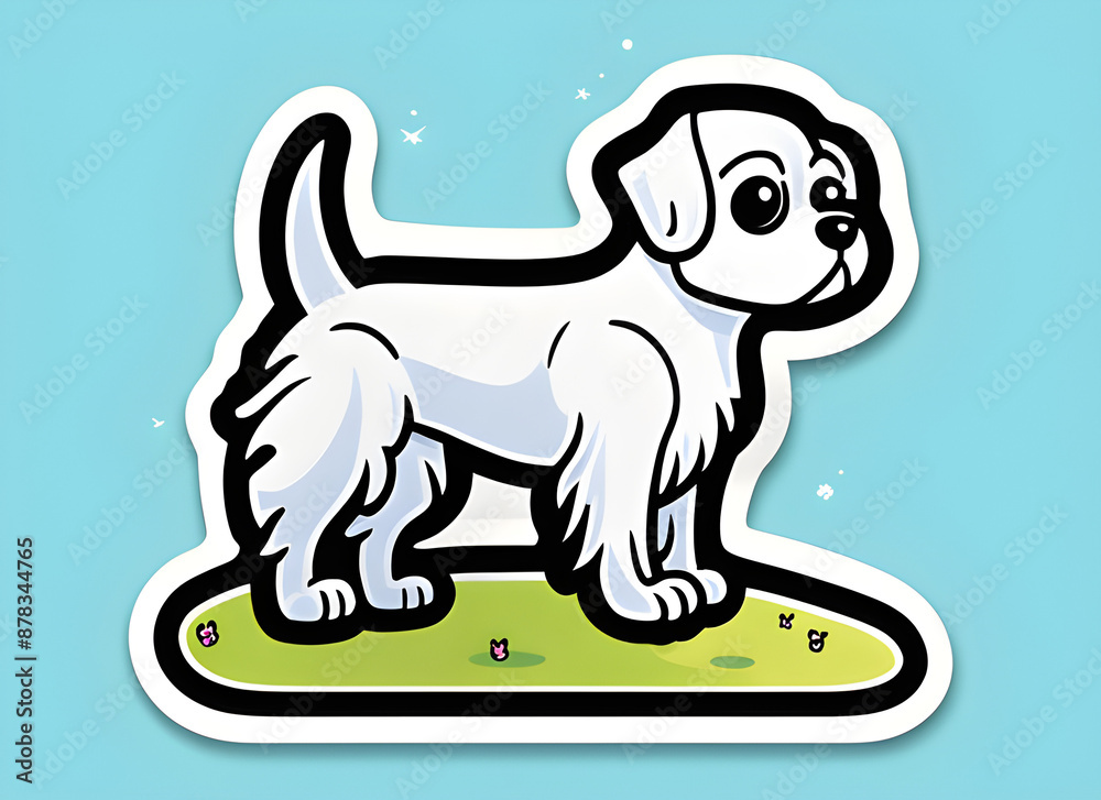 Obraz premium dog generative ai