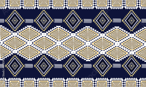 seamless knitted pattern