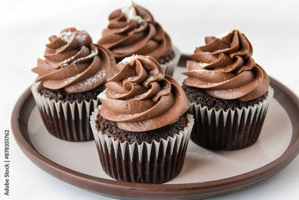 Decadent Devils Food Cupcakes with Rich Chocolate Icing Decadent Devils Food Cupcakes with Rich Chocolate Icing