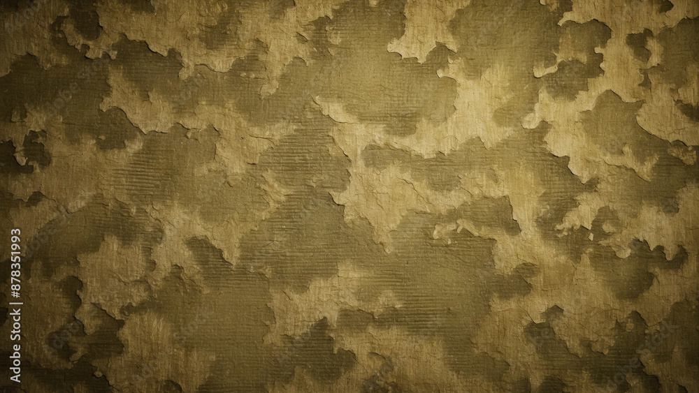 The texture is reminiscent of a worn wall, the design is characterized by a mottled pattern of dark and light brown shades, the visual effect gives depth and a vintage look The texture is reminiscent of a worn wall, the design is characterized by a mottled pattern of dark and light brown shades, the visual effect gives depth and a vintage look