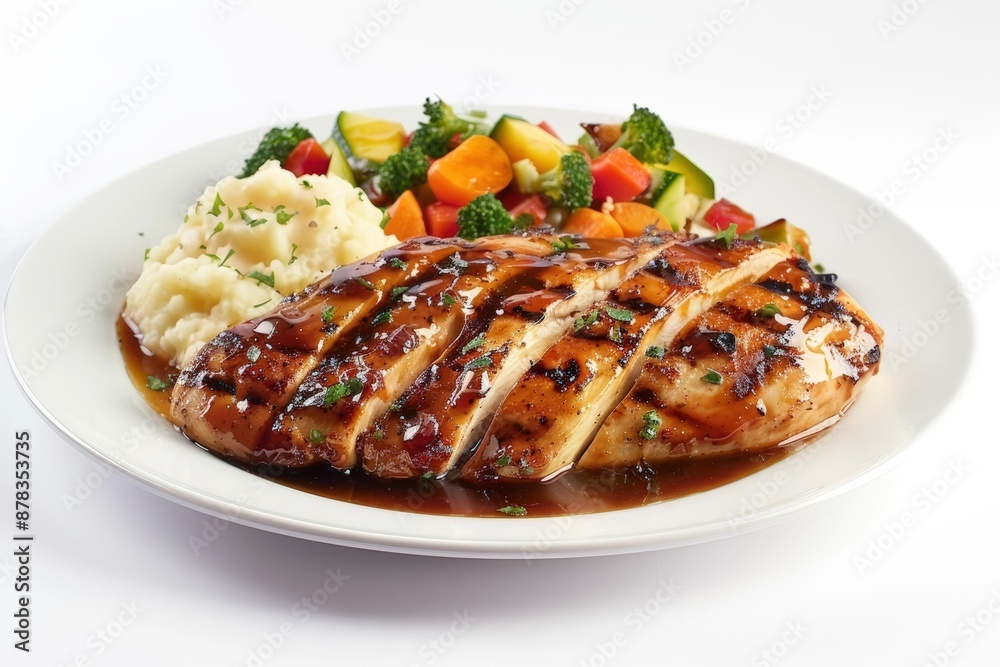 Dijon Brown Sugar Bourbon Chicken: A Rustic Gourmet Meal Dijon Brown Sugar Bourbon Chicken: A Rustic Gourmet Meal