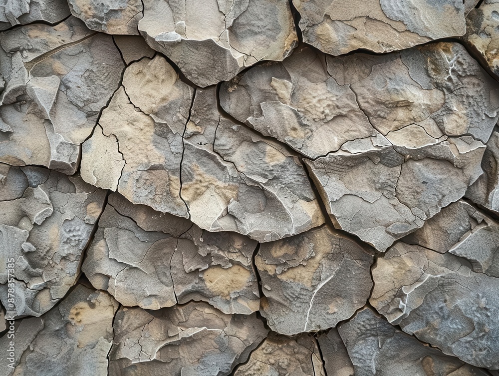 weathered stone wall with dramatic cracks and fissures extreme closeup reveals intricate textures and patterns muted earthy tones play of light and shadow timeless rugged aesthetic weathered stone wall with dramatic cracks and fissures extreme closeup reveals intricate textures and patterns muted earthy tones play of light and shadow timeless rugged aesthetic