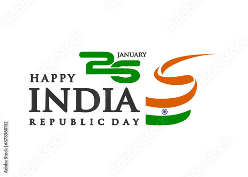 india republic day logo design flag