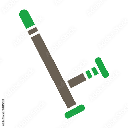Nightstick Glyph Two Color Icon