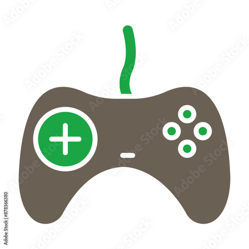 Gamepad Glyph Two Color Icon