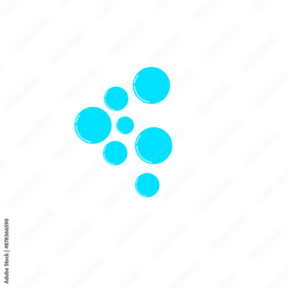 Underwater Bubble Illustration Underwater Bubble Illustration