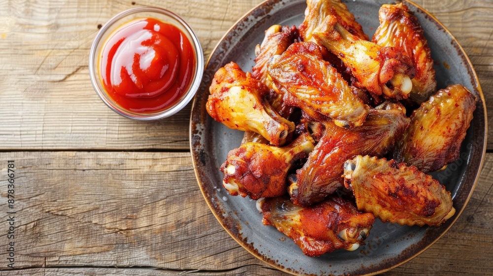 Crispy Spicy Chicken Wings Crispy Spicy Chicken Wings