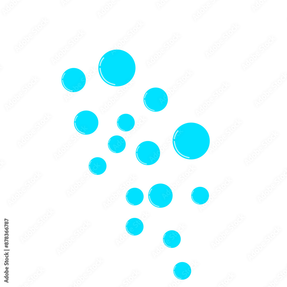 Underwater Bubble Illustration Underwater Bubble Illustration