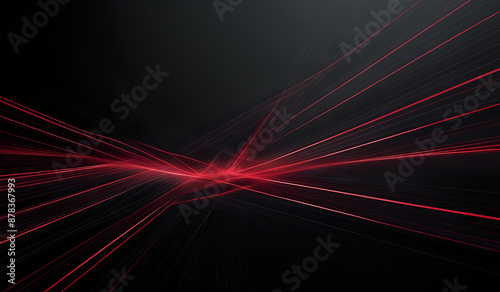 Dark grey background with red glowing lines for social media post, business, advertising events