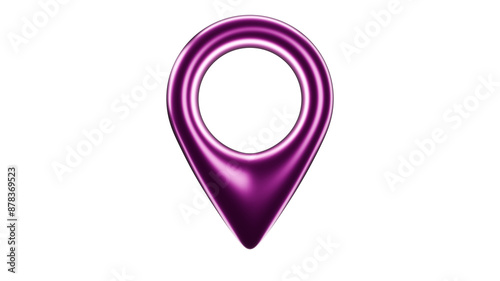 The 3D style Location pin