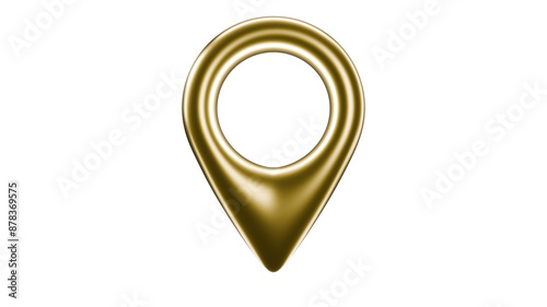 The 3D style Location pin