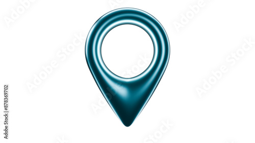 The 3D style Location pin