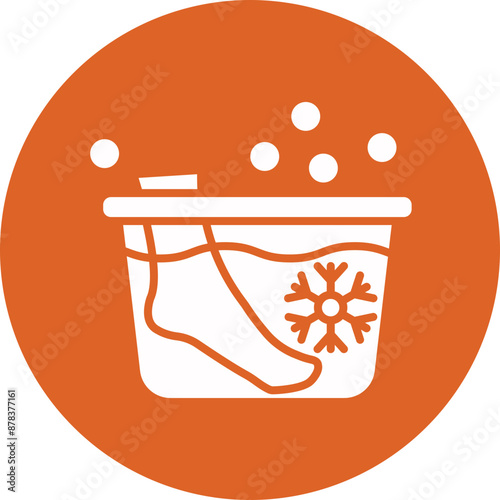 Soak Icon glyph circle icon