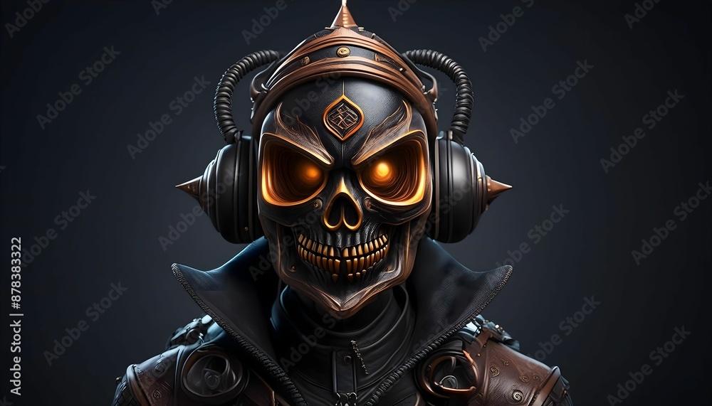 ancient warrior with sword, scary halloween ghost on dark background. ancient warrior with sword, scary halloween ghost on dark background.