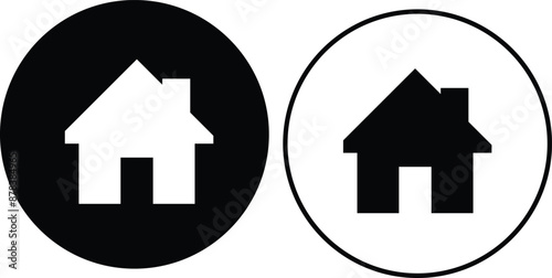 PrintHome Building Line set Icon. Editable Stroke. Pixel Perfect. For Mobile and Web. Social media set in support of self-isolation and staying at home. Distancing measures to prevent virus spread. Co
