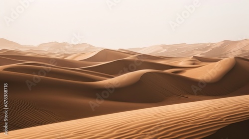 silence and solitude of desert dunes, exploring themes of isolation and resilience.