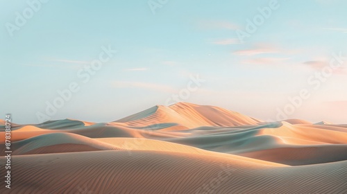 silence and solitude of desert dunes, exploring themes of isolation and resilience.