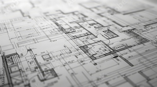 Wallpaper Mural Blueprints with scale indicators ensure proportional accuracy between the drawing Torontodigital.ca