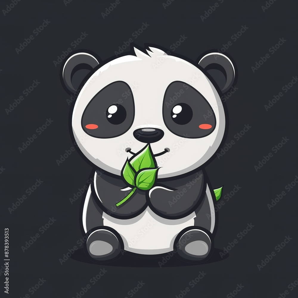 Fototapeta premium Cute Panda illustration
