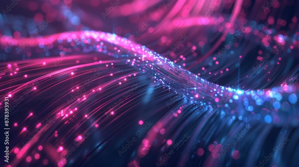 abstract background of fiber optic cables abstract background of fiber optic cables
