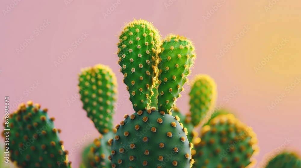 A green cactus with a texture-focused, spike-covered surface is illuminated by sunset light, creating a harmonious blend of nature and warmth in a striking visual presentation. A green cactus with a texture-focused, spike-covered surface is illuminated by sunset light, creating a harmonious blend of nature and warmth in a striking visual presentation.