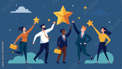 Achieving Business Success: Rewarding Top Performers and Reaching for the Stars