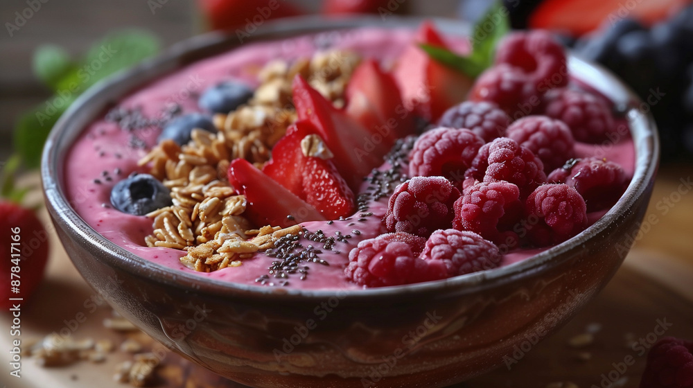 A well-balanced breakfast with nutritious food items