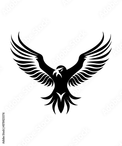 Best bold Eagle Silhouettes Images