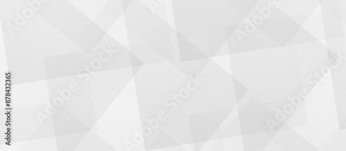 Abstract white and gray technology concept diamond triangle geometric shape background. gradient vector art illustration. soft and trendy business template . futuristic concept background	
