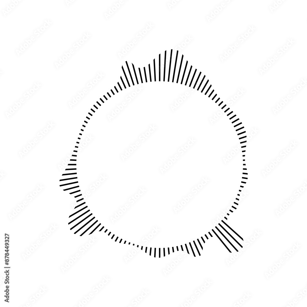 Music equalizer and sound wave. Circular sound waves, depicting audio music,icons and logos for equalizers, radial spectrum designs, ring patterns. Vector illustrations isolated on white background. Music equalizer and sound wave. Circular sound waves, depicting audio music,icons and logos for equalizers, radial spectrum designs, ring patterns. Vector illustrations isolated on white background.