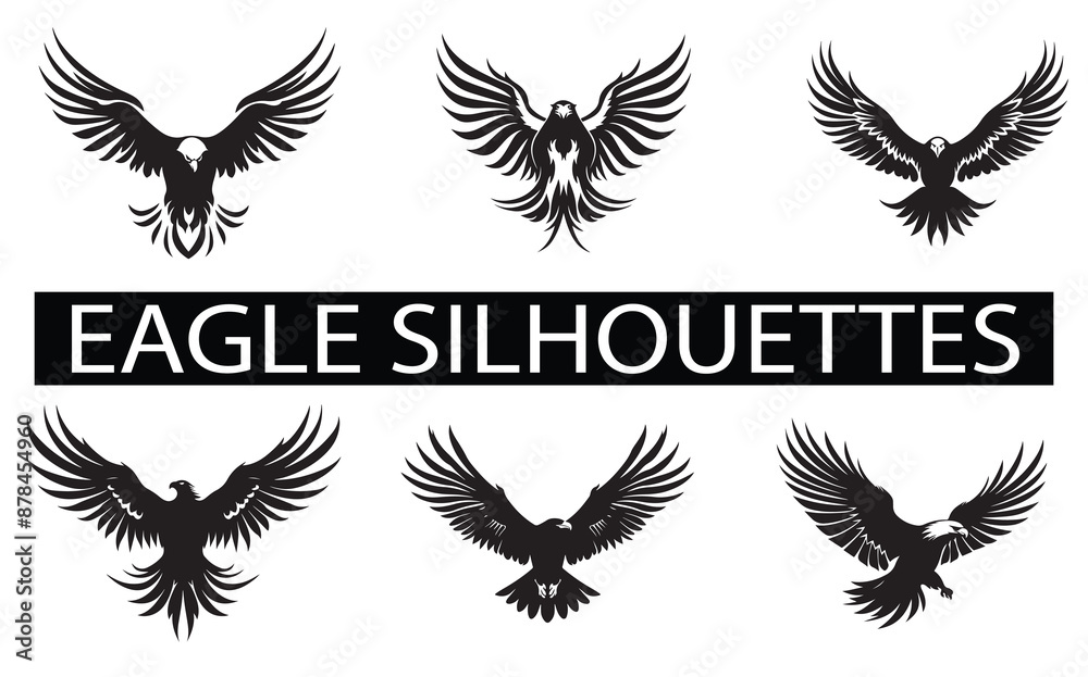 Obraz premium Best bold Eagle Silhouettes Images