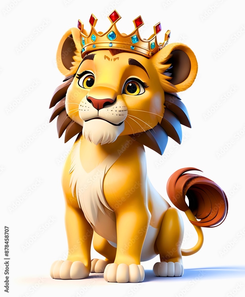 tiger cartoon isolated on white tiger cartoon isolated on white
