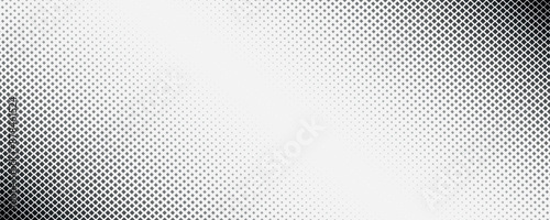 Black and white dotted halftone background. Basic halftone dots effect in black and white color. Halftone effect. Dot halftone. Black white halftone