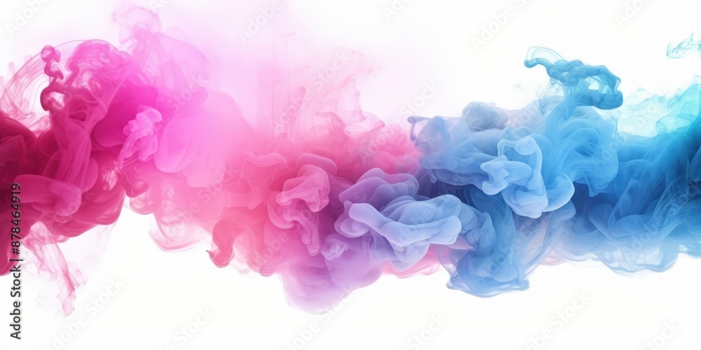 Abstract Colorful Ink Swirls Abstract Colorful Ink Swirls
