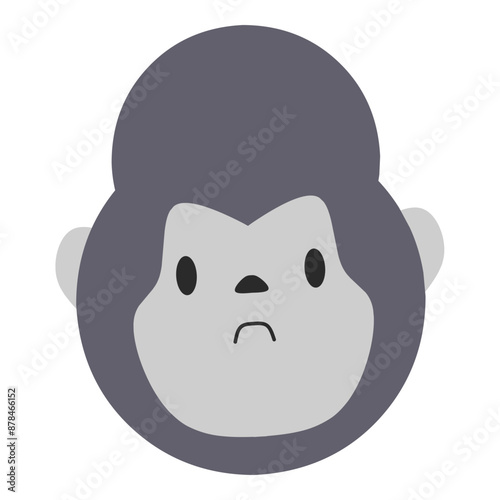 Cute Animals and Fauna Flat Icon Illustration  photo