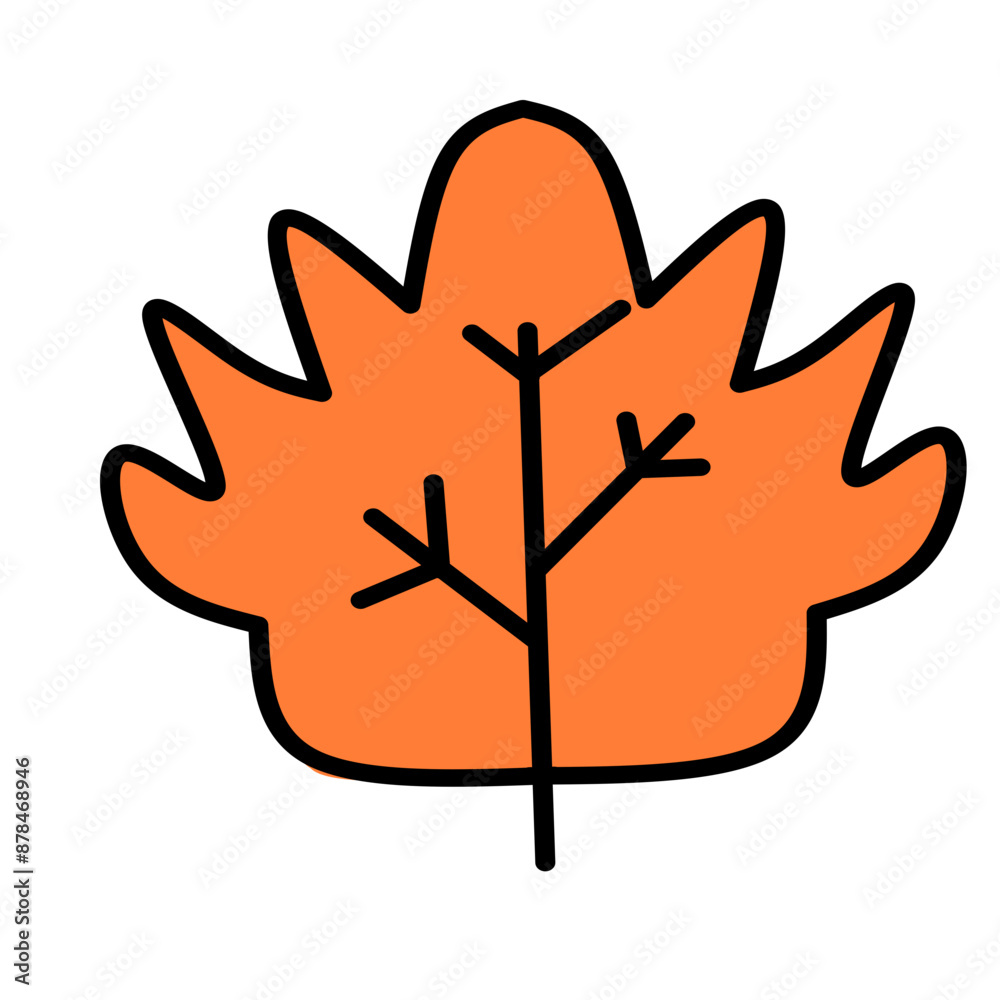 Cute Nature Flat Icon Illustration Cute Nature Flat Icon Illustration