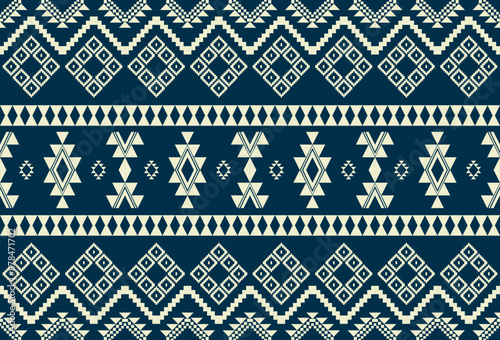 abstract Traditional geometric ethnic fabric pattern ornate elements with ethnic patterns design for textiles, rugs, clothing, sarong, scarf, batik, wrap, embroidery, print, curtain, carpet