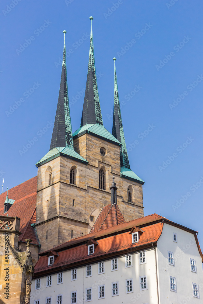 Historic Cathedral of St. Mary in Erfurt, Germany Historic Cathedral of St. Mary in Erfurt, Germany