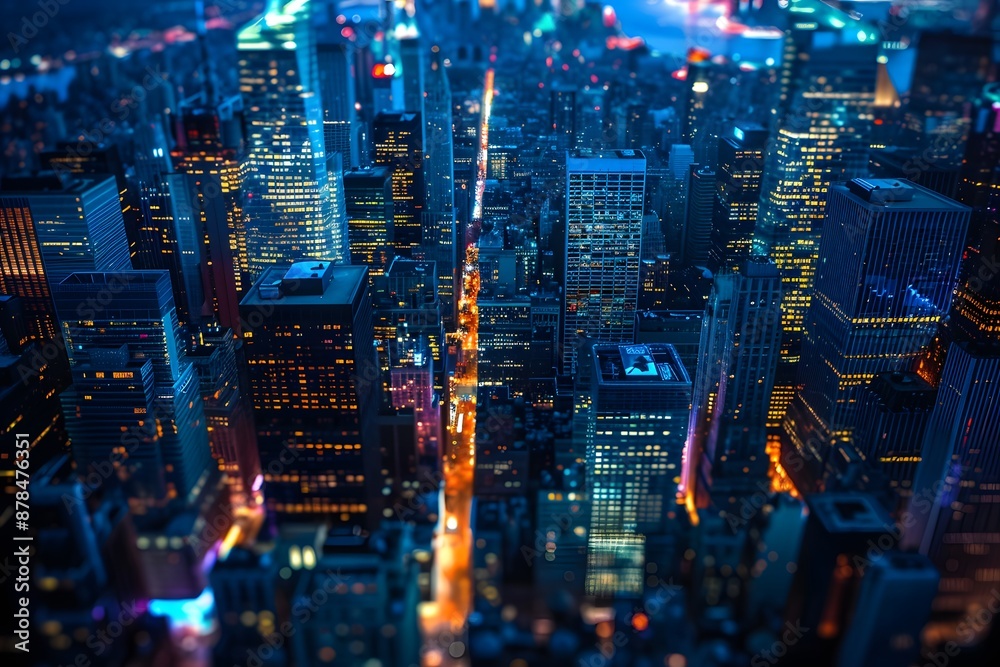 futuristic towering cityscape futuristic towering cityscape