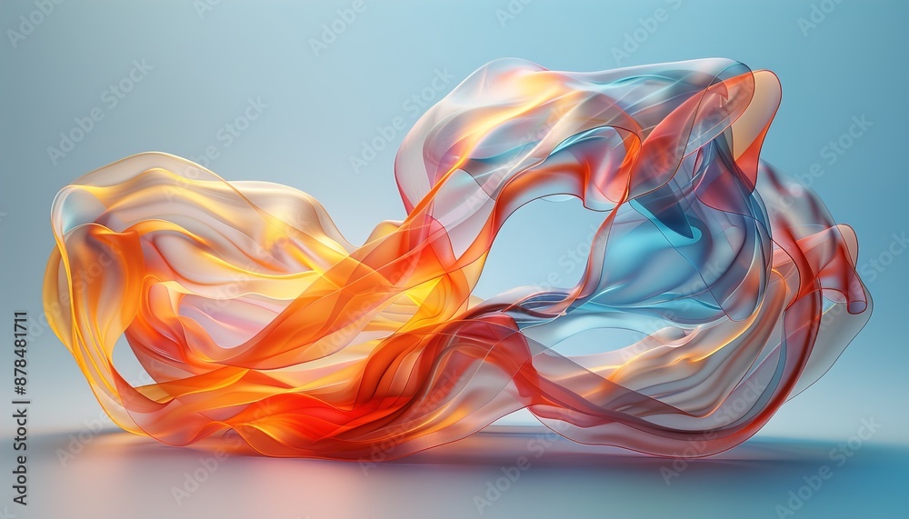 Fototapeta premium abstract colorful smoke